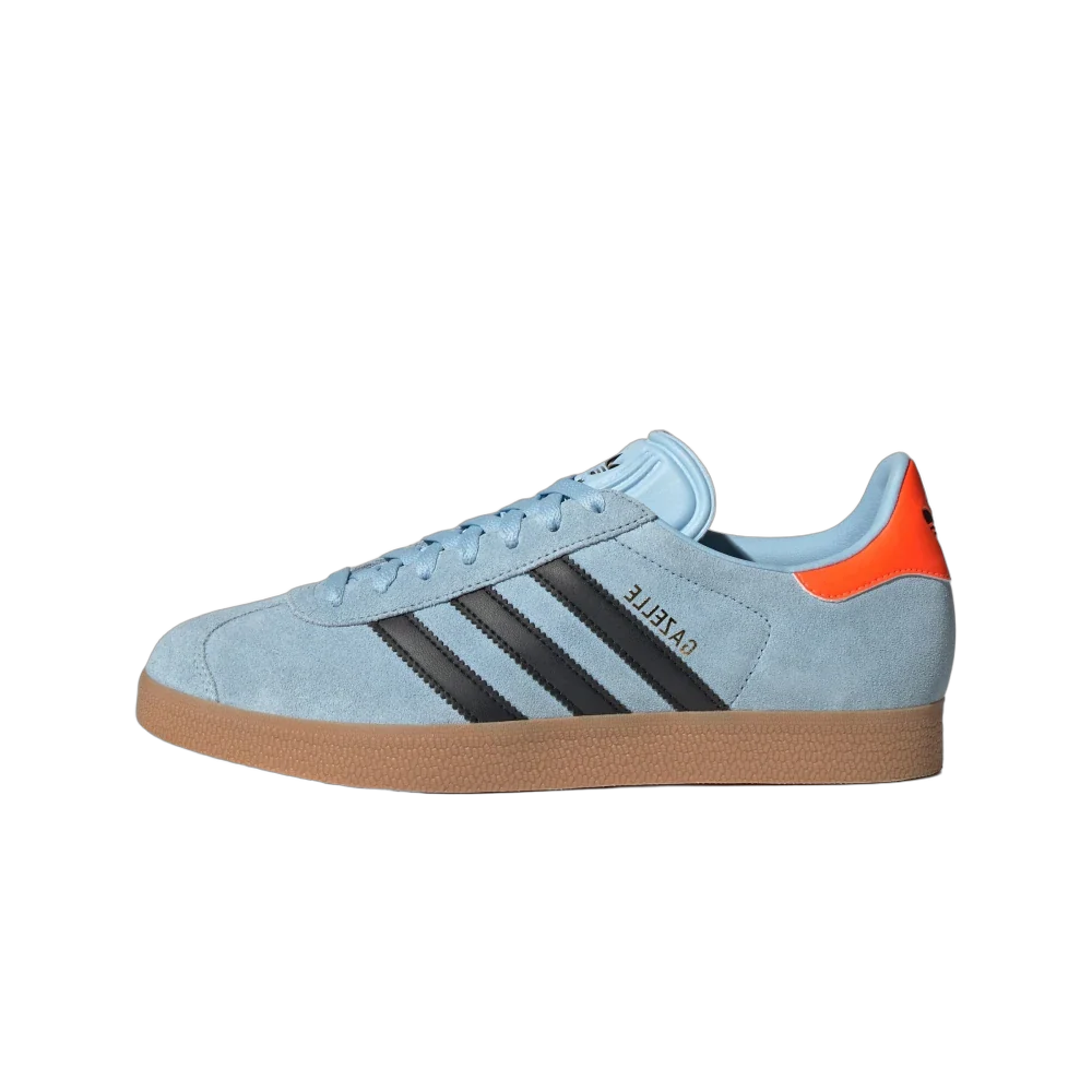Adidas Gazelle Clear Sky Core Black, Clear Sky/Core Black/Gum (JI2076)