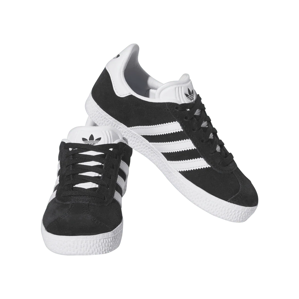 Adidas Gazelle Core Black Cloud White Gold Metallic (PS)