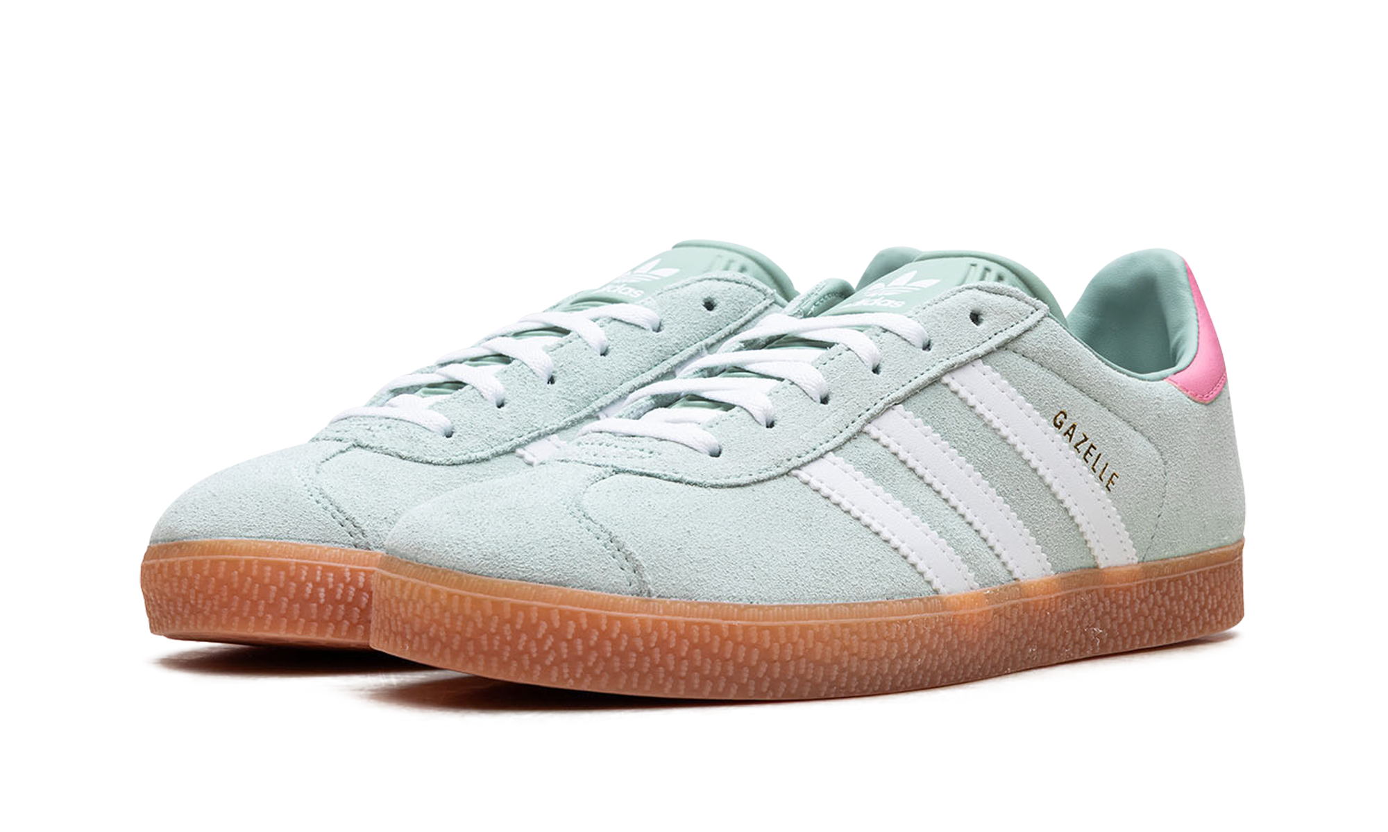 Adidas Gazelle Hazy Green Bliss Pink