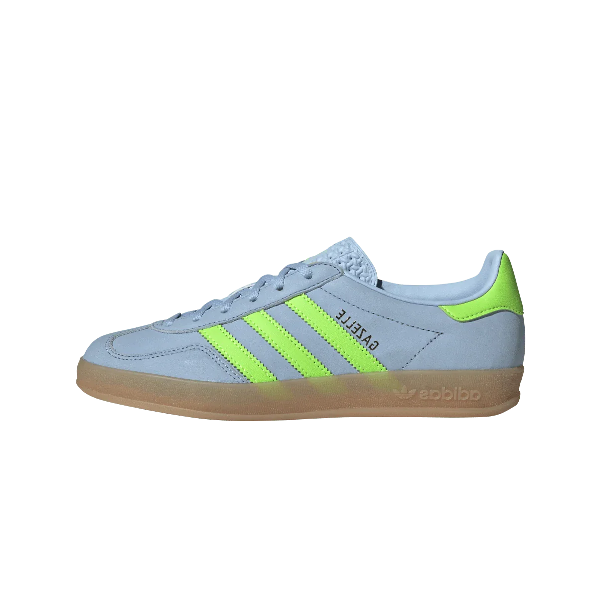 Adidas Gazelle Indoor Clear Sky Solar Green, Clear Sky/Solar Green/Gum (JI1372)