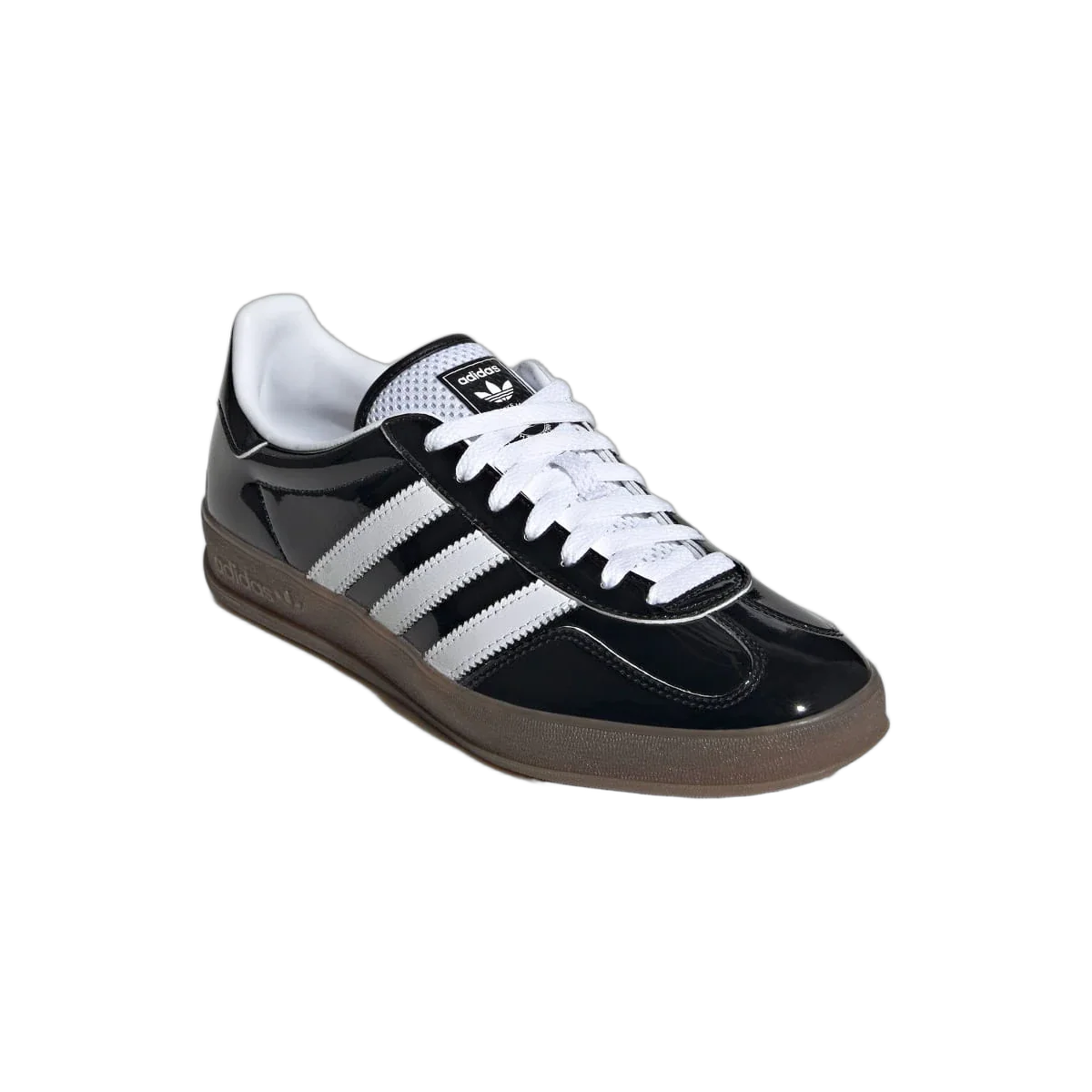 Adidas Gazelle Indoor Core Black Patent Leather