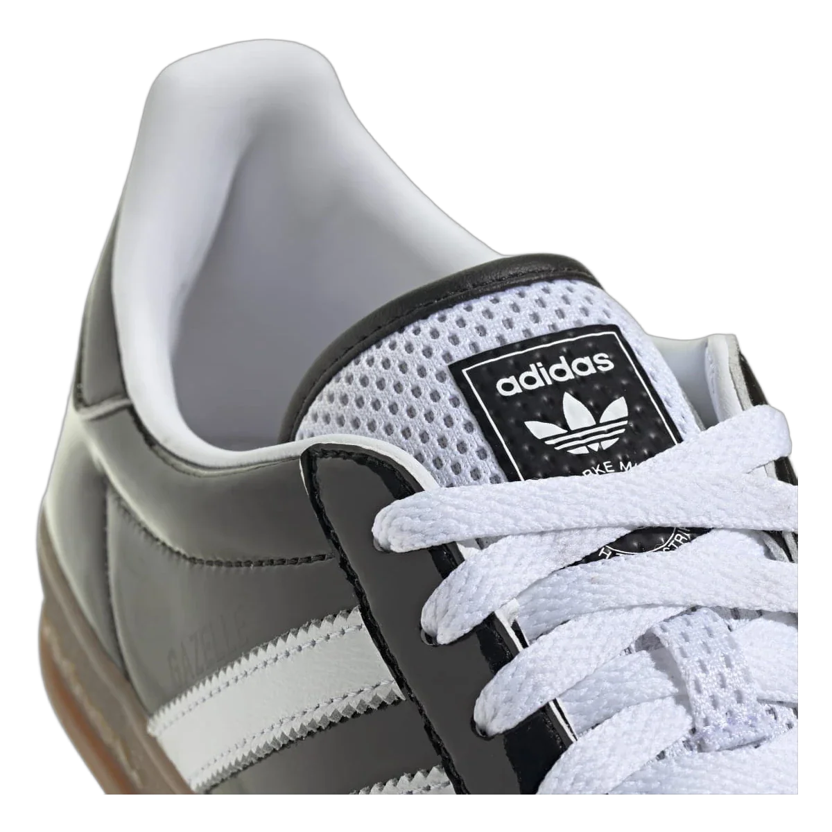 Adidas Gazelle Indoor Core Black Patent Leather