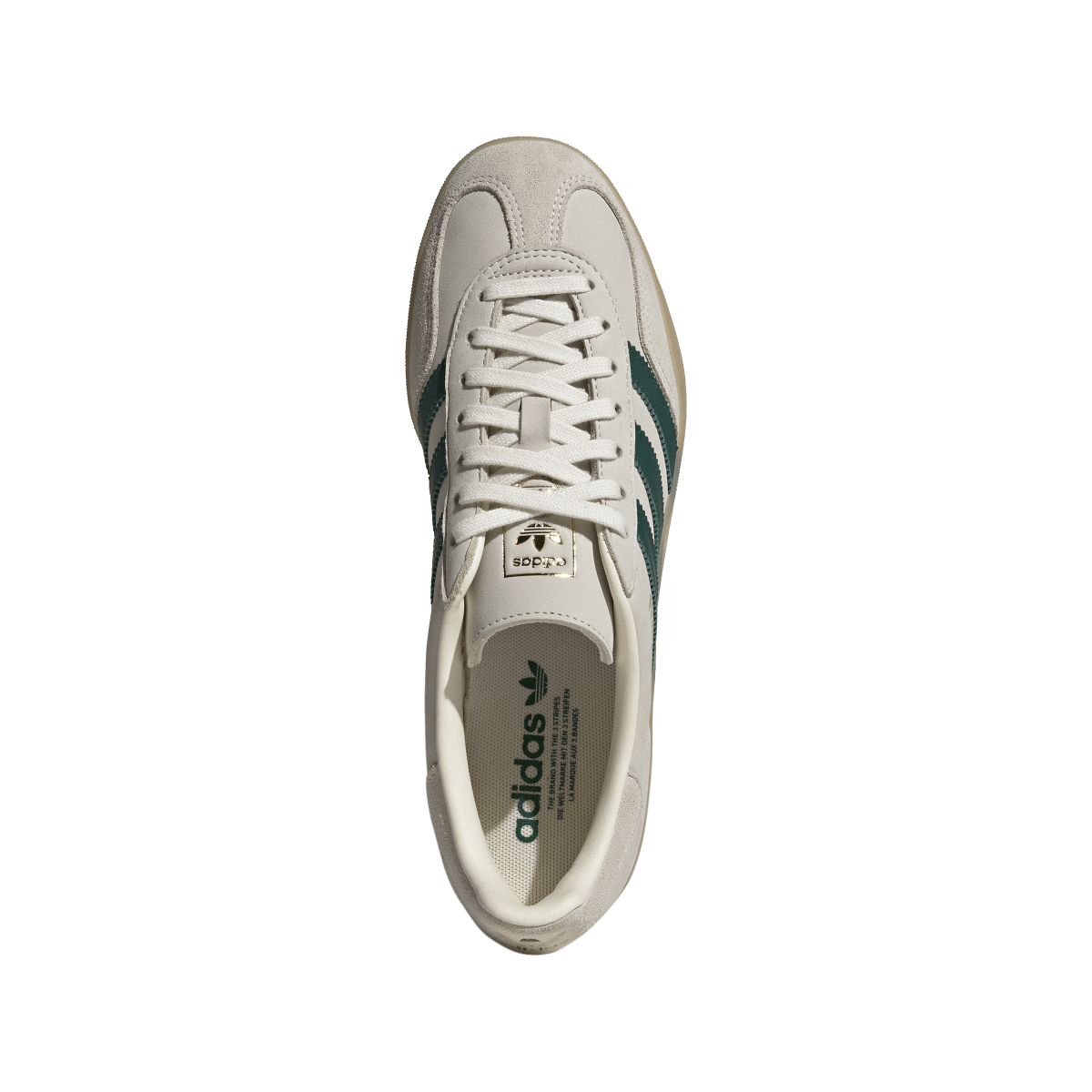 Adidas Gazelle Indoor Cream White Green Gum
