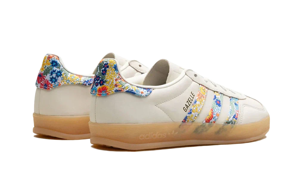Adidas Gazelle Indoor Liberty London Floral Embroidery Stripes - Sneak