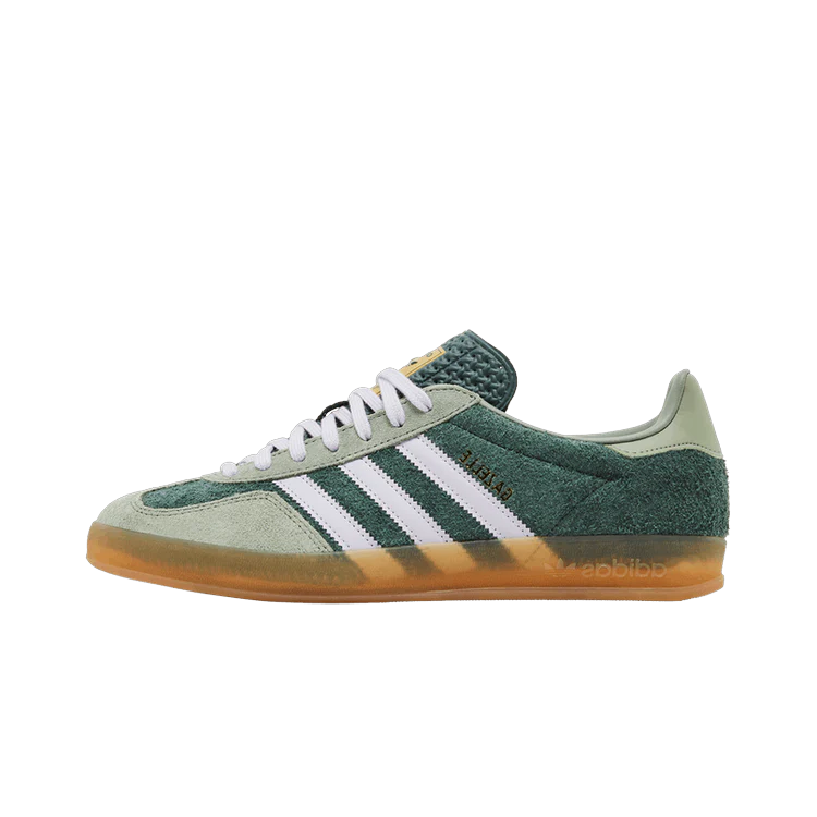 Adidas Gazelle Indoor Mineral Green Silver Dawn, Mineral Green/Silver Dawn/Silver Green (JI0323)