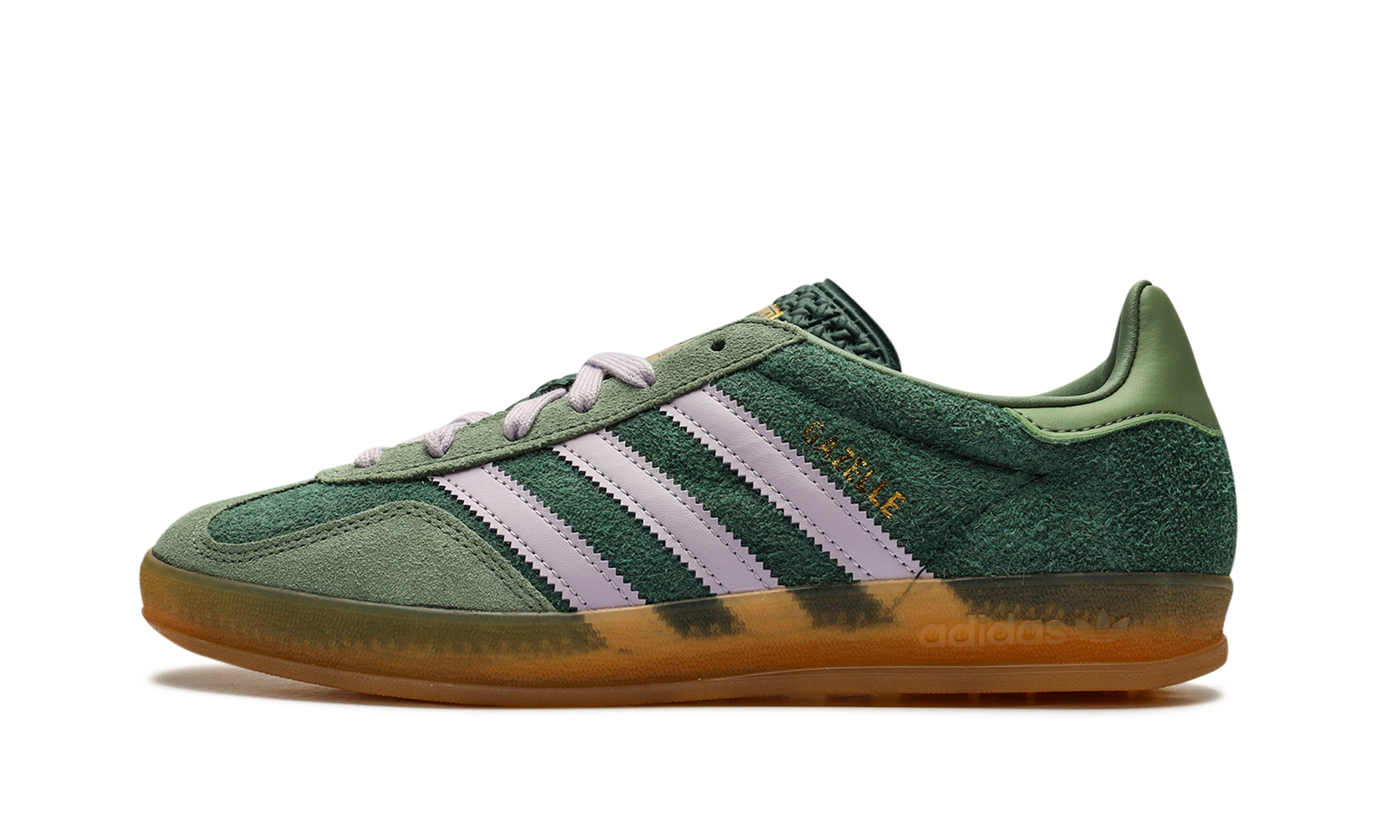 Adidas Gazelle Indoor Mineral Green Silver Dawn