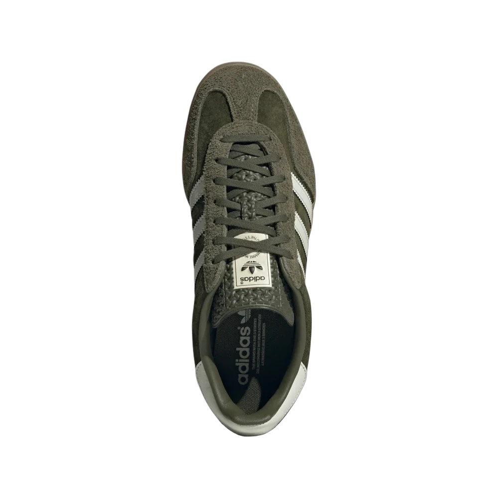 Adidas Gazelle Indoor Night Cargo, Night Cargo/Aluminium/Gum (JI3899)