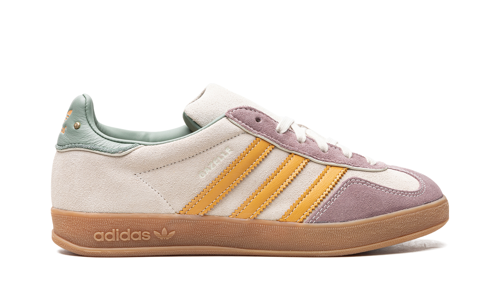 Adidas Gazelle Indoor Off White Preloved Yellow