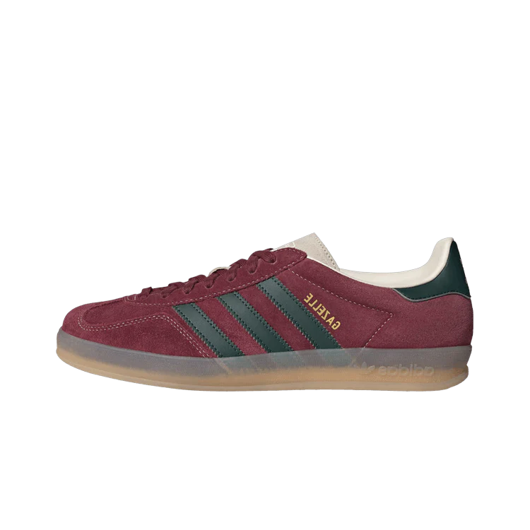 Adidas Gazelle Indoor Shadow Red Shadow Green, Shadow Red/Shadow Green/Wonder White (JH5403)