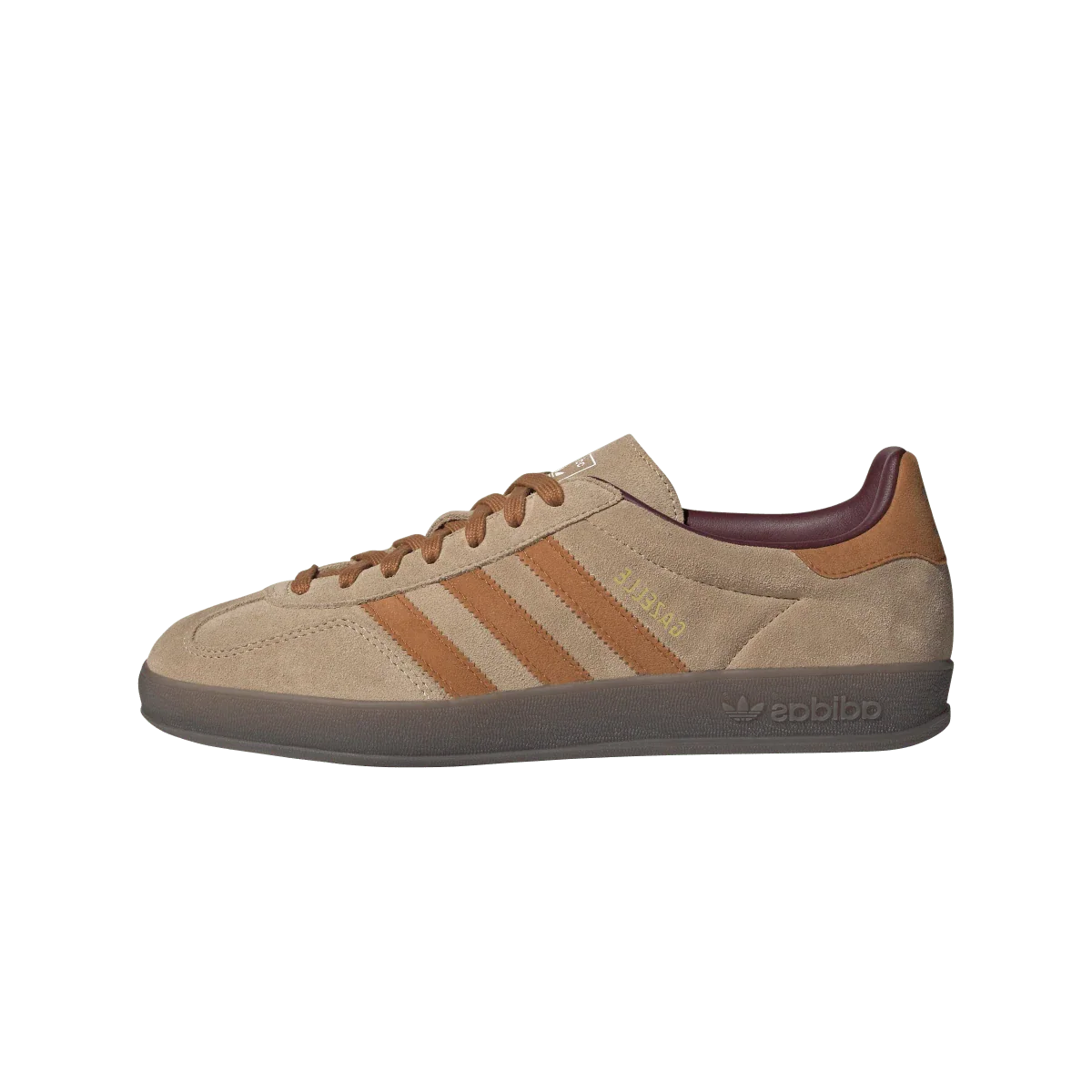 Adidas Gazelle Indoor Warm Sandstone Craft Ochre, Warm Sandstone/Craft Ochre/Shadow Red (JH5412)