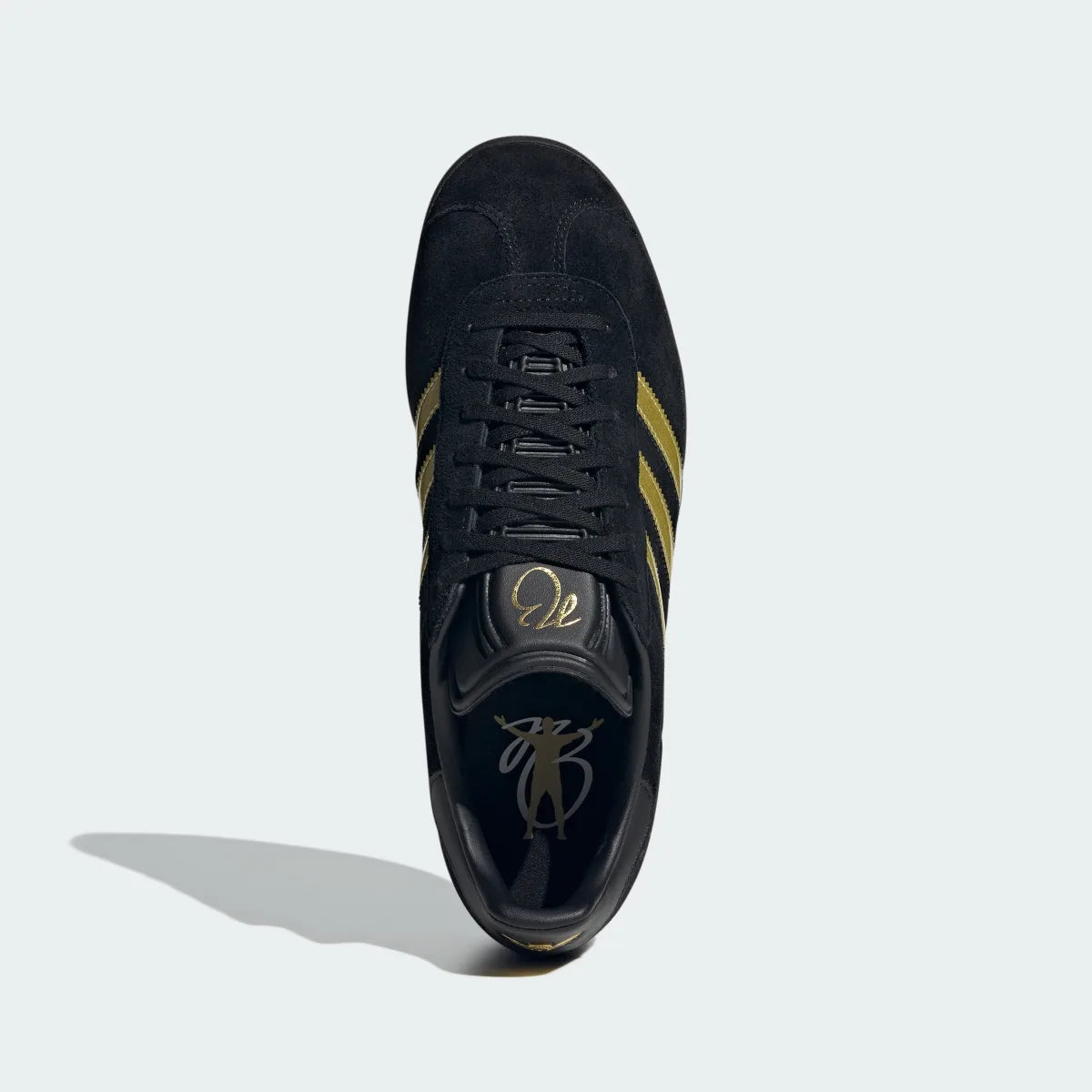 Adidas Gazelle Jude Bellingham Belligold Pack, Core Black/Gold Metallic/Core Black (JH5703)