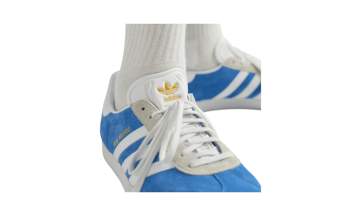 Adidas Gazelle Real Madrid Third Kit Blue Bird