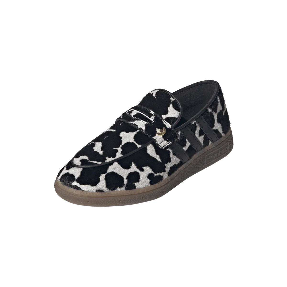 Adidas Handball Spezial Loafer Cow Print Black White
