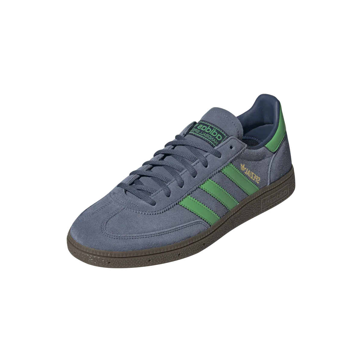 Adidas Handball Spezial Preloved Ink Semi Screaming Green, Preloved Ink/Semi Screaming Green/Gold Metallic (JH5437)
