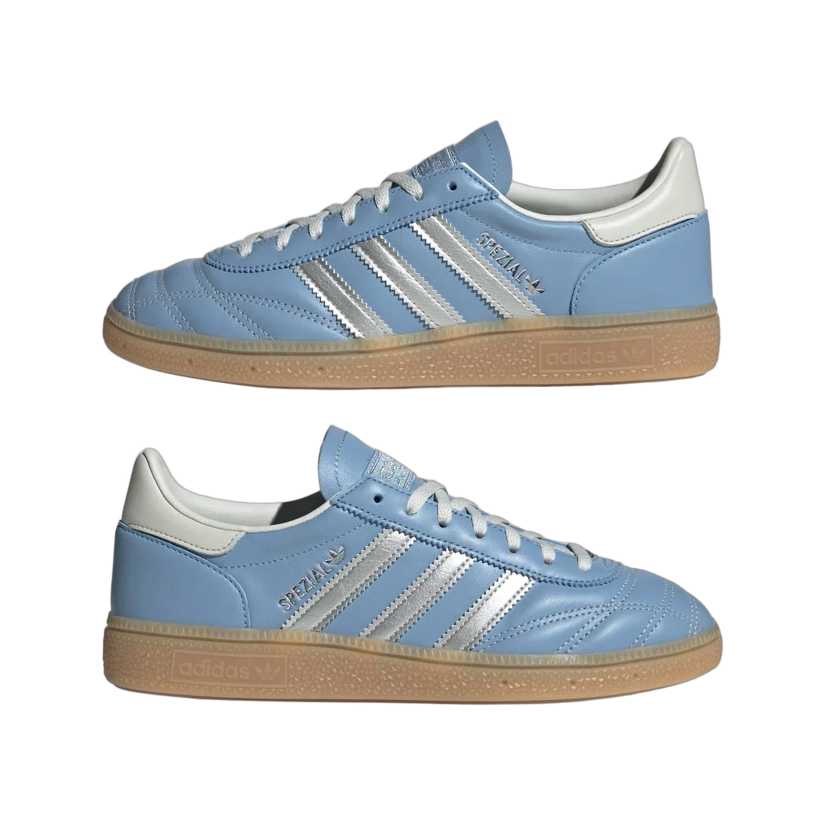 Adidas Handball Spezial Quilted Stitching Ash Blue Silver