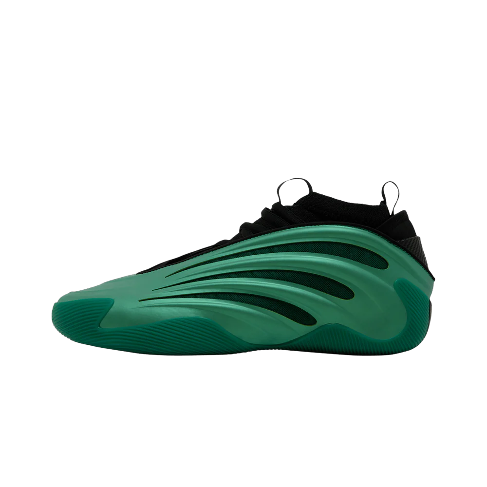 Adidas Harden Vol. 9 Metamorphosis, Semi Court Green/Core Black/Screaming Green (JH6484)