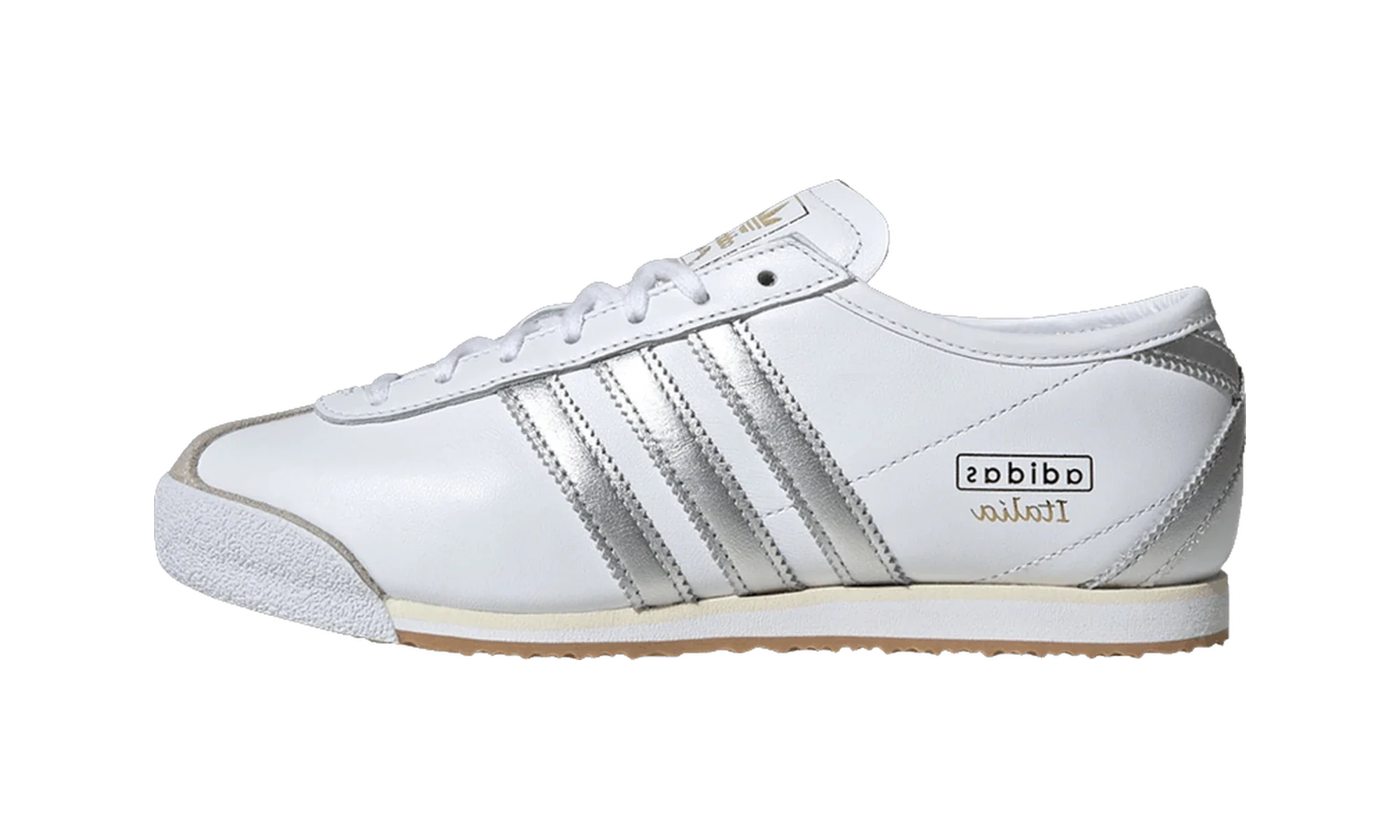 Adidas Italia 70s Cloud White Silver Metallic Cream White