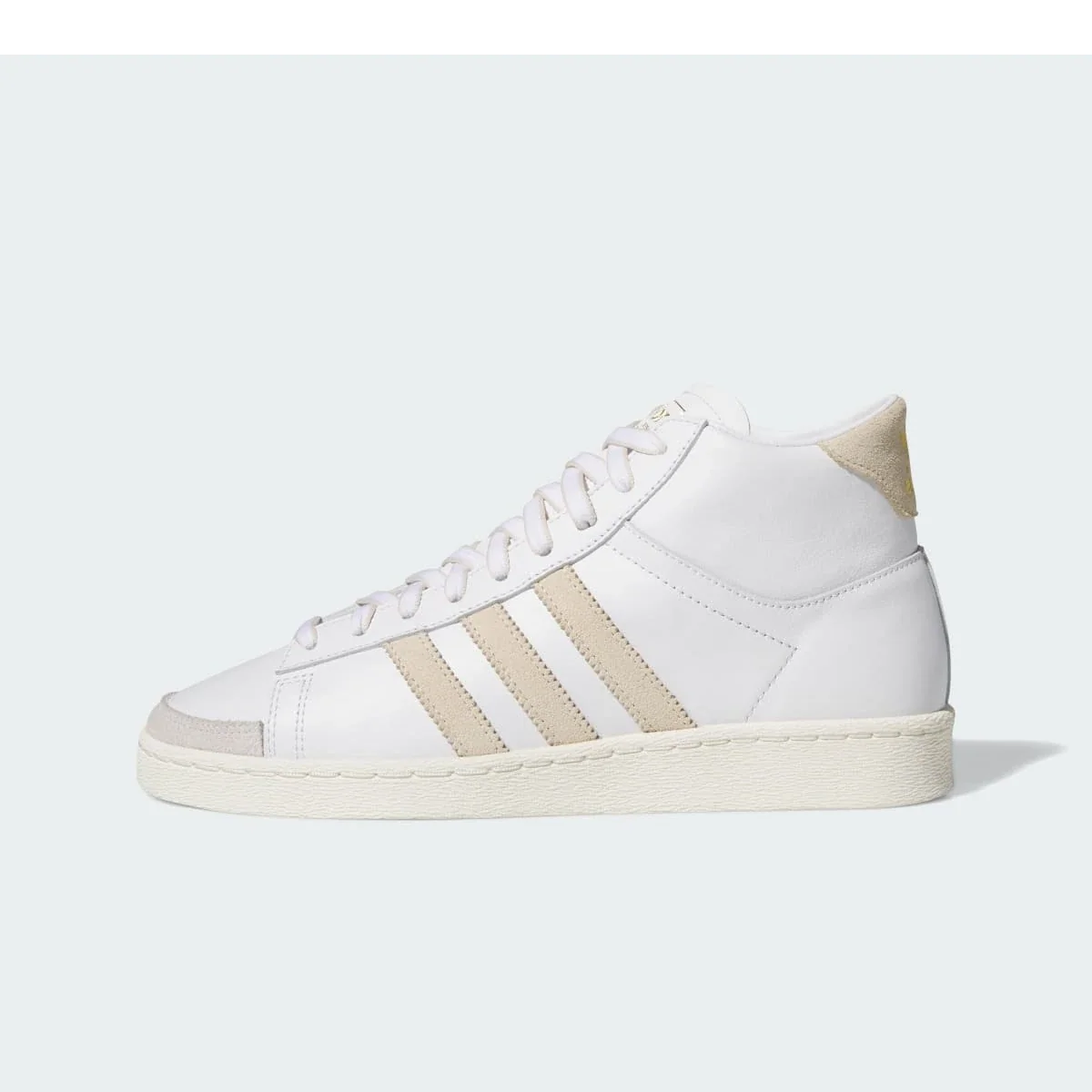 Adidas Jabbar Hi White Crystal Linen Off White