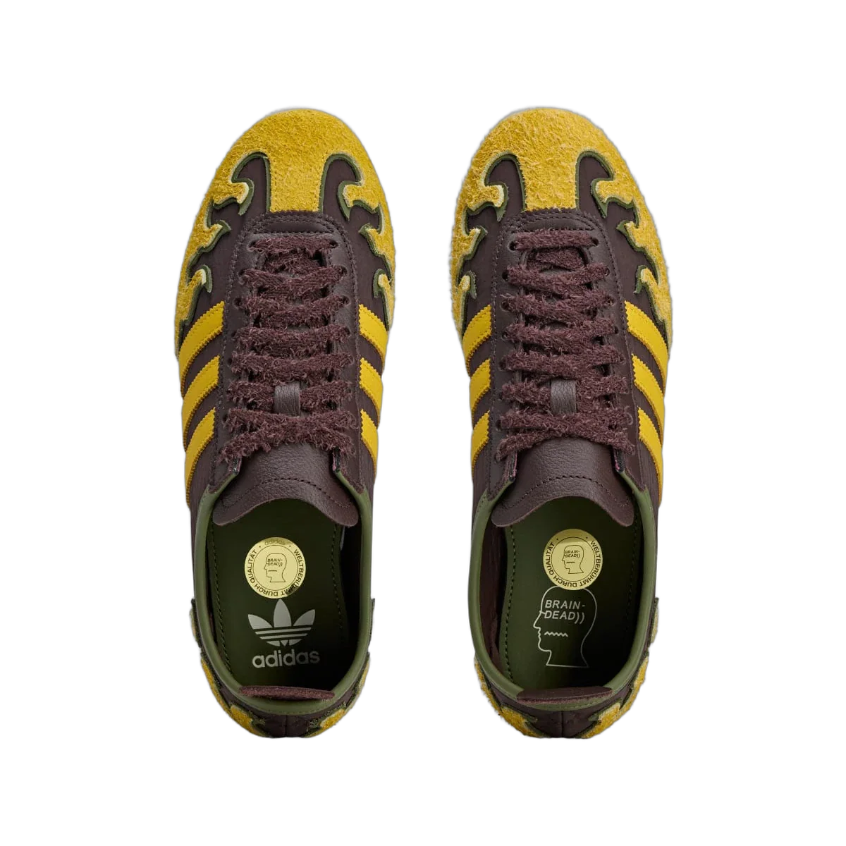 Adidas Japan Brain Dead Brown Hazel Yellow