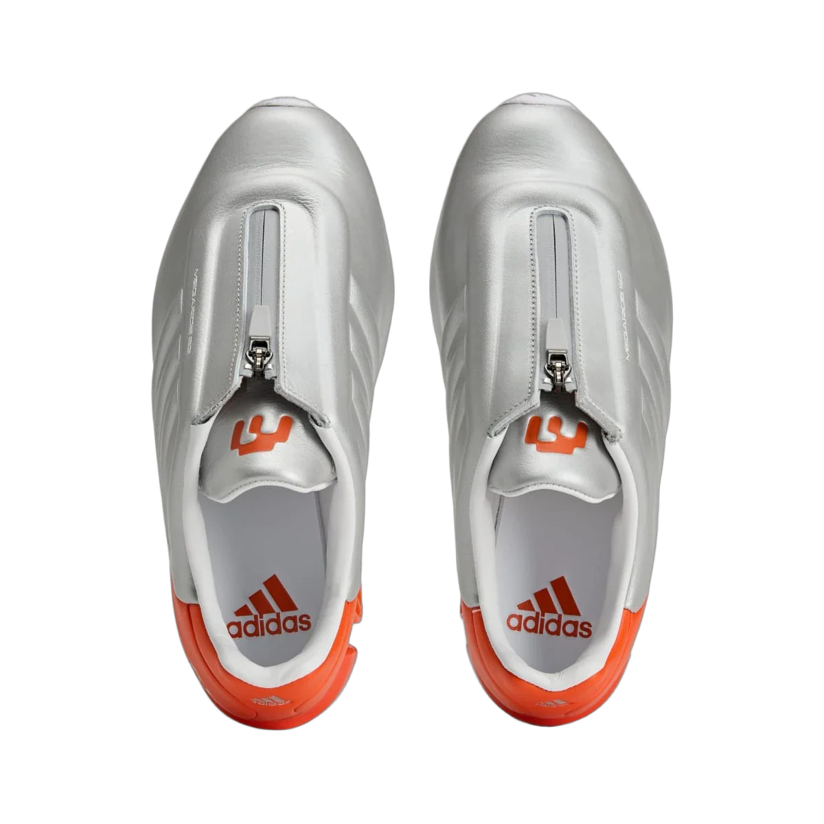 Adidas Megaride S2 Miaou Silver Metallic Semi Impact Orange