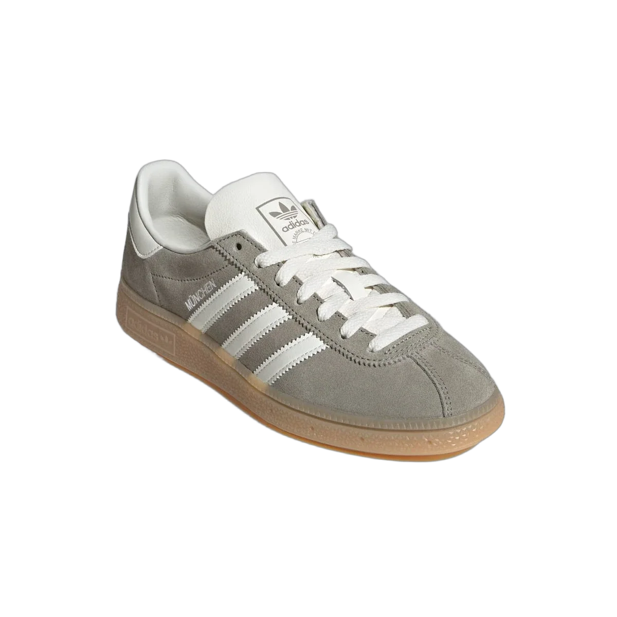 Adidas Muenchen Silver Pebble Off White Gum
