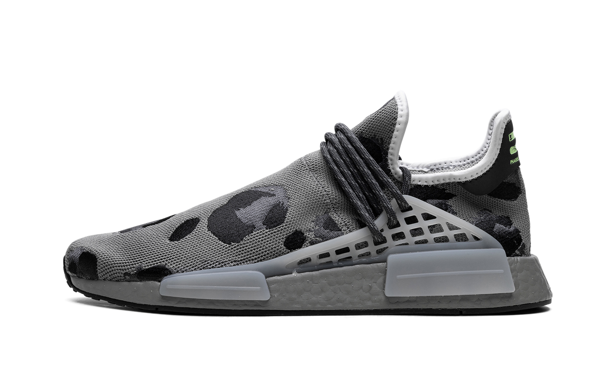 Adidas NMD Hu Pharrell Animal Print Ash Grey