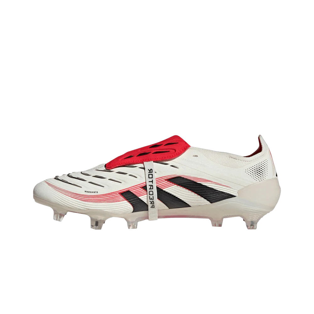 Adidas Predator Elite Foldover Tongue FG Goal Hunter Pack, Off White/Core Black/Pure Ruby (ID8968)
