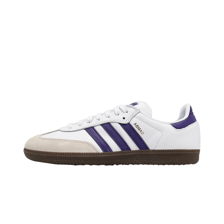 Adidas Samba ADV Cloud White Collegiate Purple, Cloud White/Collegiate Purple/Gold Metallic (IE6613)
