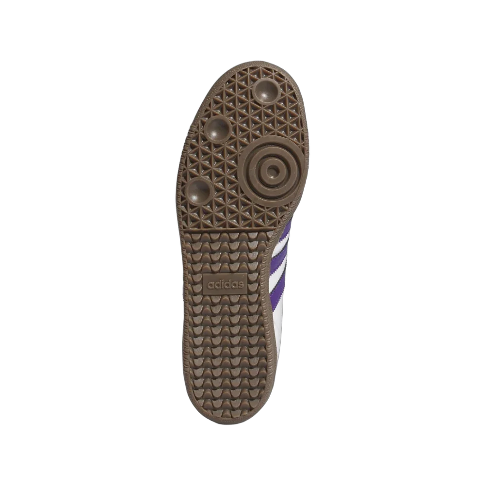 Adidas Samba ADV Cloud White Collegiate Purple, Cloud White/Collegiate Purple/Gold Metallic (IE6613)