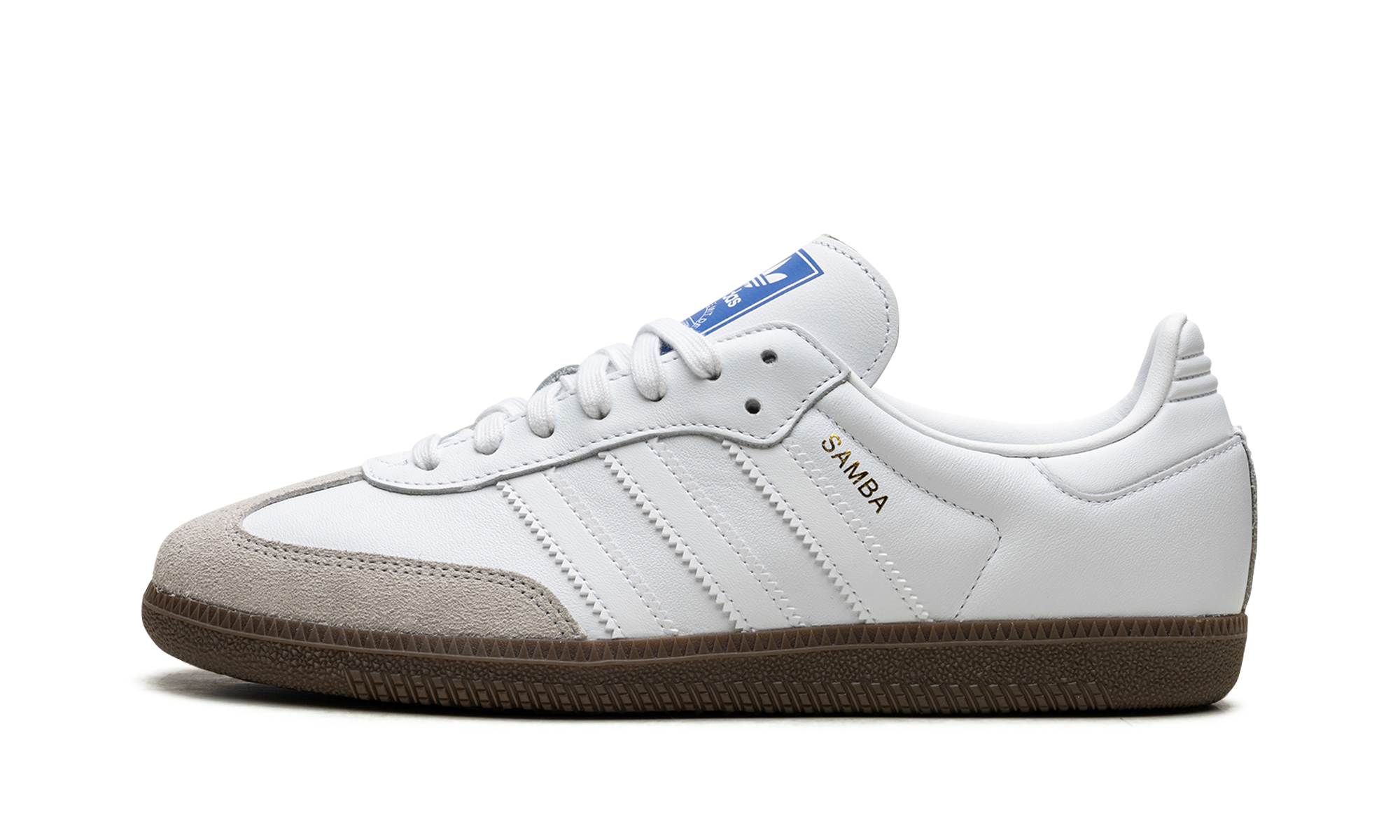 Adidas Samba Cloud White Blue Gum