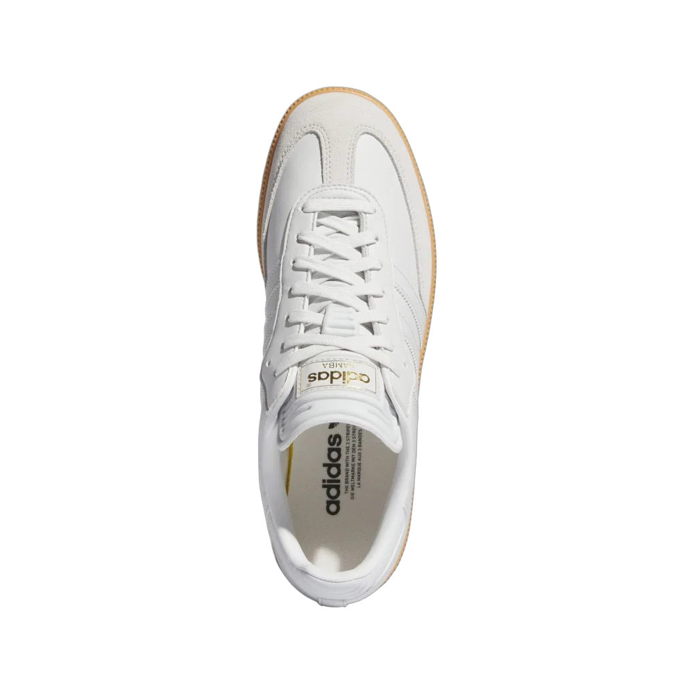 Adidas Samba Golf Crystal White Gum, Crystal White/Crystal White/Gum (IH5169)