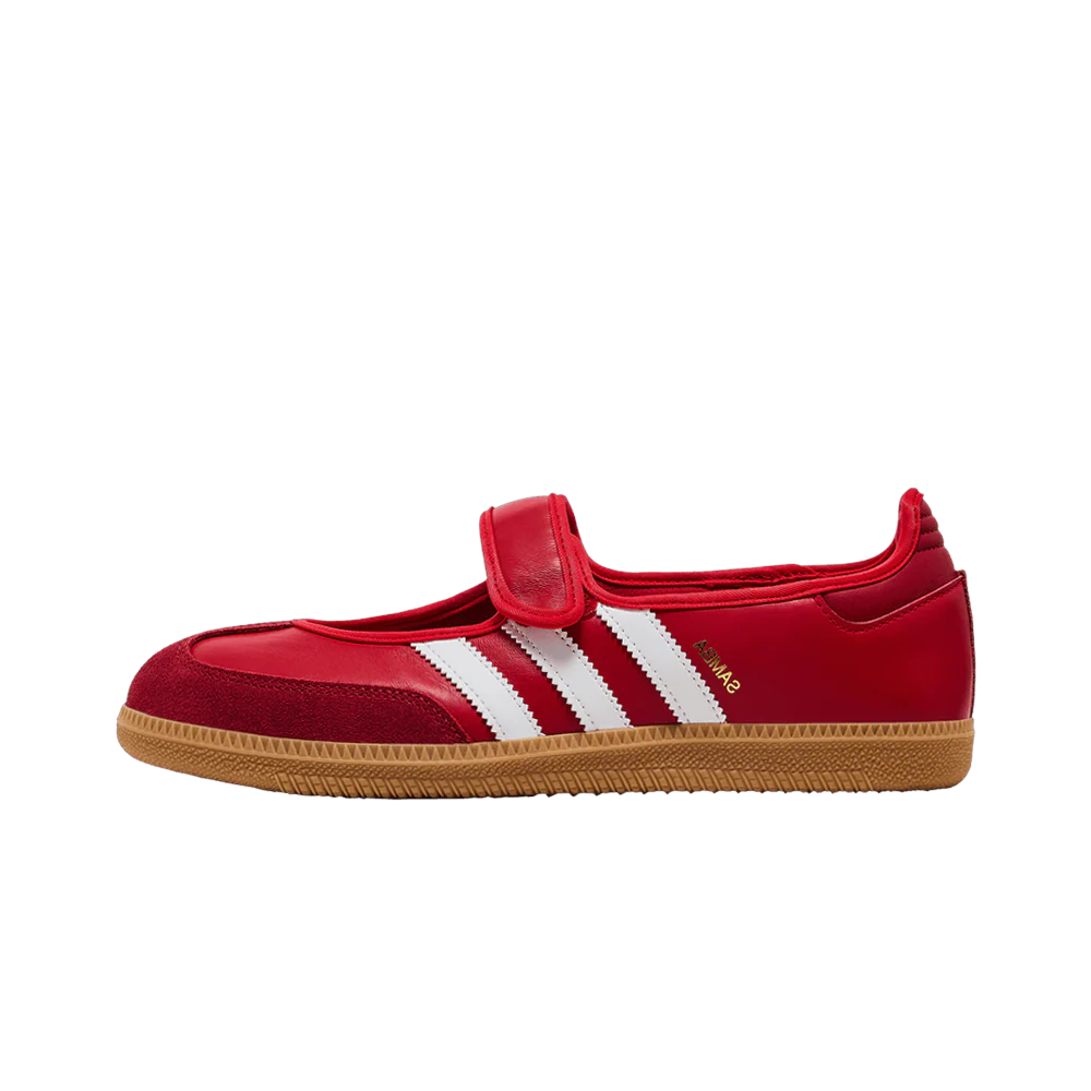 Adidas Samba Jane Scarlet White Gum, Better Scarlet/Team Victory Red/Gum 3 (JQ6446)