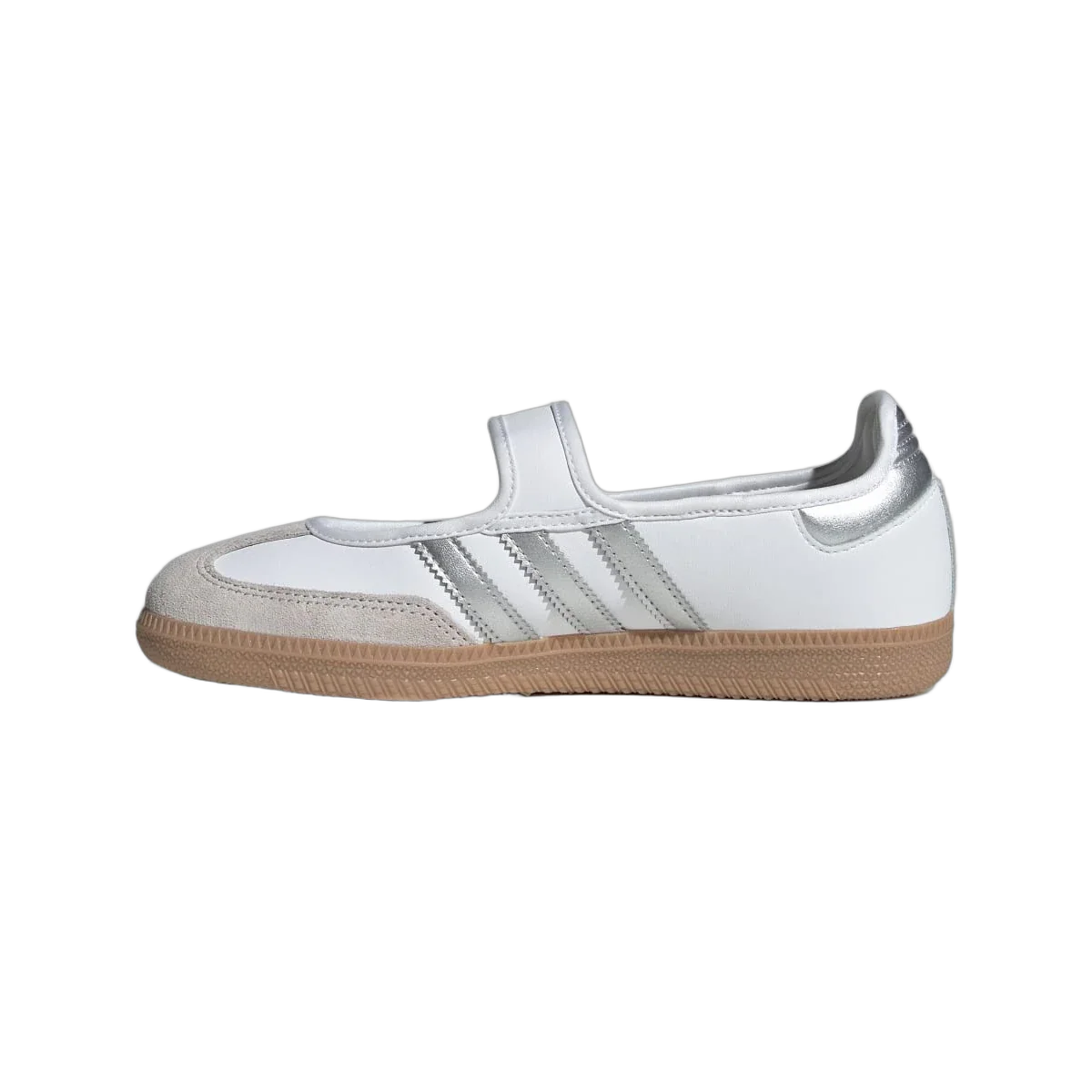 Adidas Samba Jane White Silver Metallic