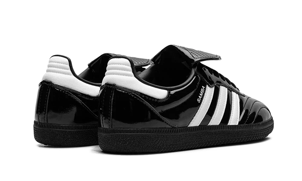 Adidas Samba LT Core Black Patent Leather, Core Black/White (JI2707)