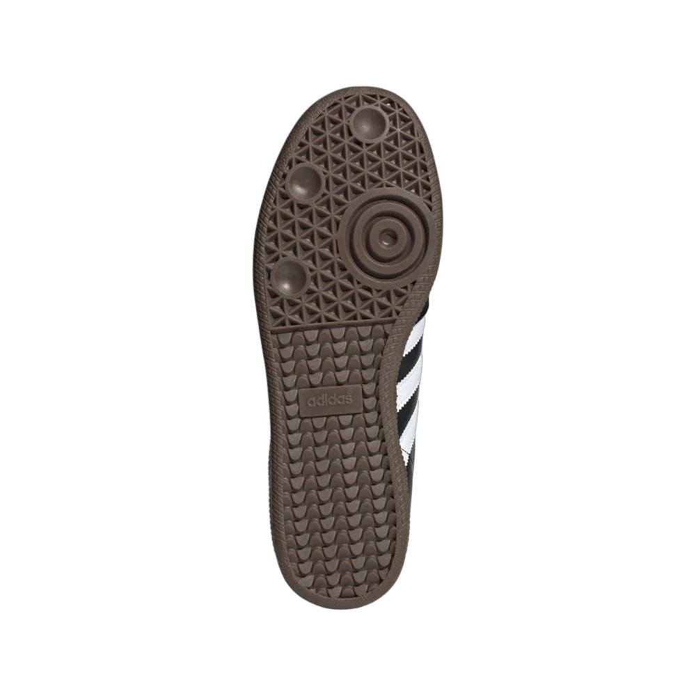 Adidas Samba Leather Black White, Core Black/Cloud White/Core Black (019000)