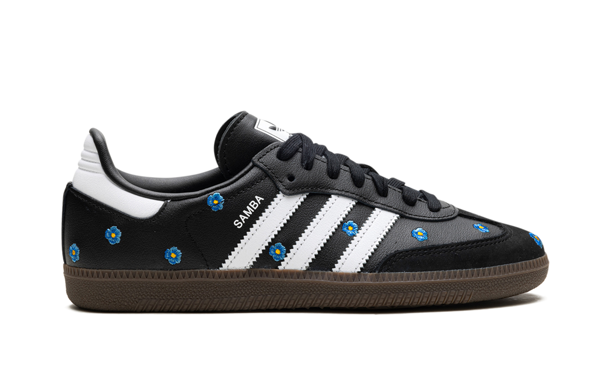 Adidas Samba Light Blue Floral Core Black