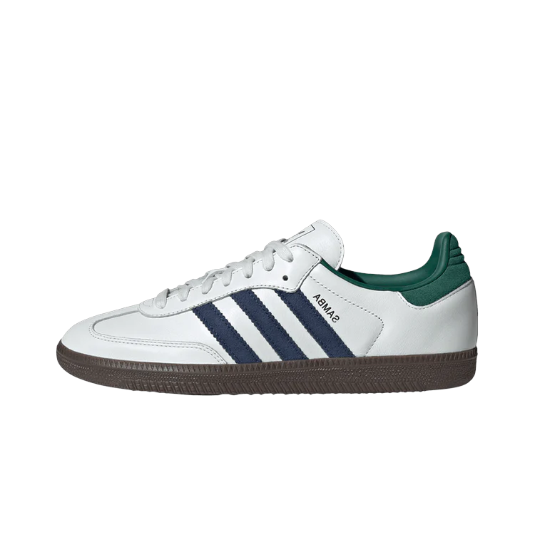 Adidas Samba OG Black White Collegiate Green, Black White/Collegiate Green/Active Green (IH4882)