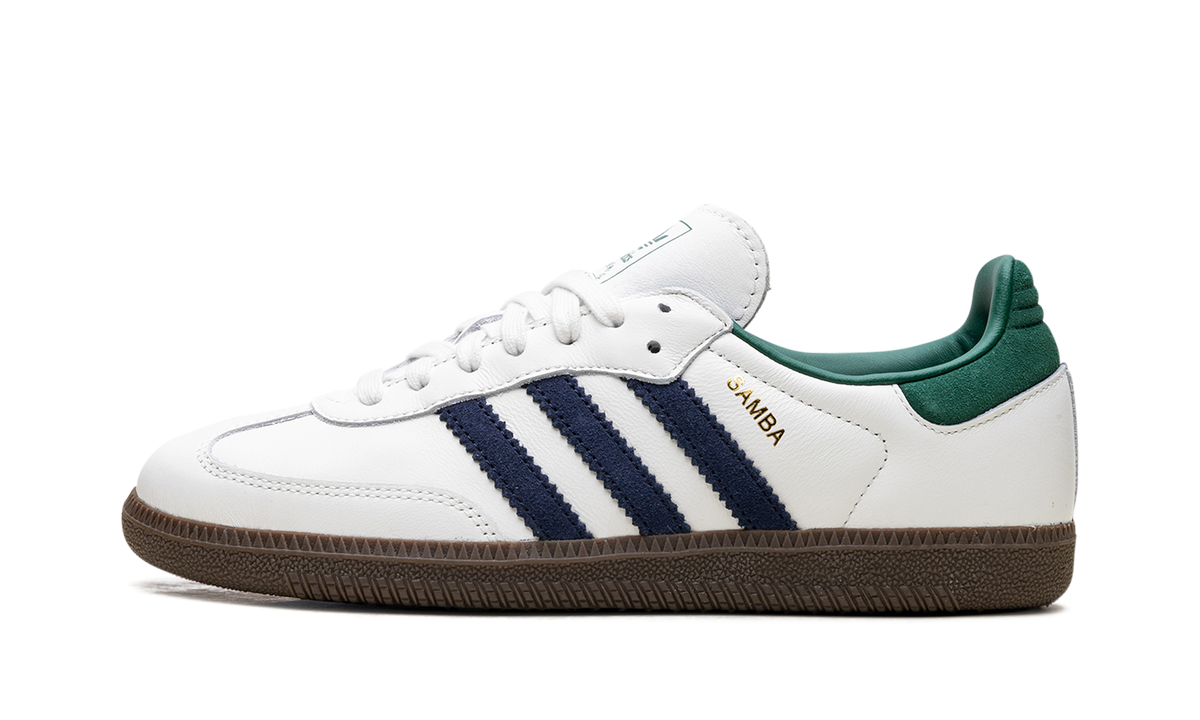 Adidas Samba OG Black White Collegiate Green