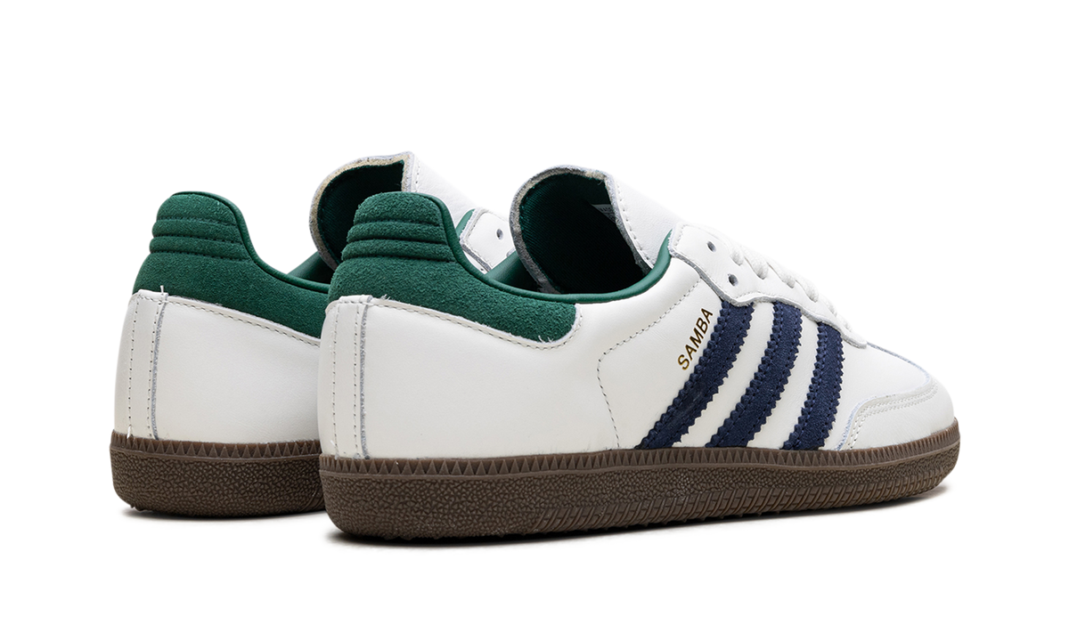 Adidas Samba OG Black White Collegiate Green