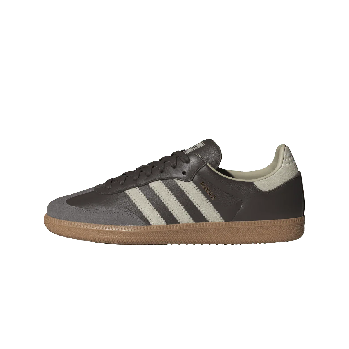 Adidas Samba OG Brown Putty Grey, Brown/Putty Grey/Gold Metallic (ID1481)