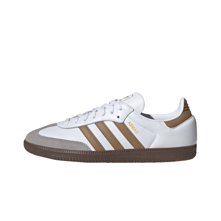 Adidas Samba OG Cloud White Brown Desert, Cloud White/Brown Desert/Clear Granite (JH8796)