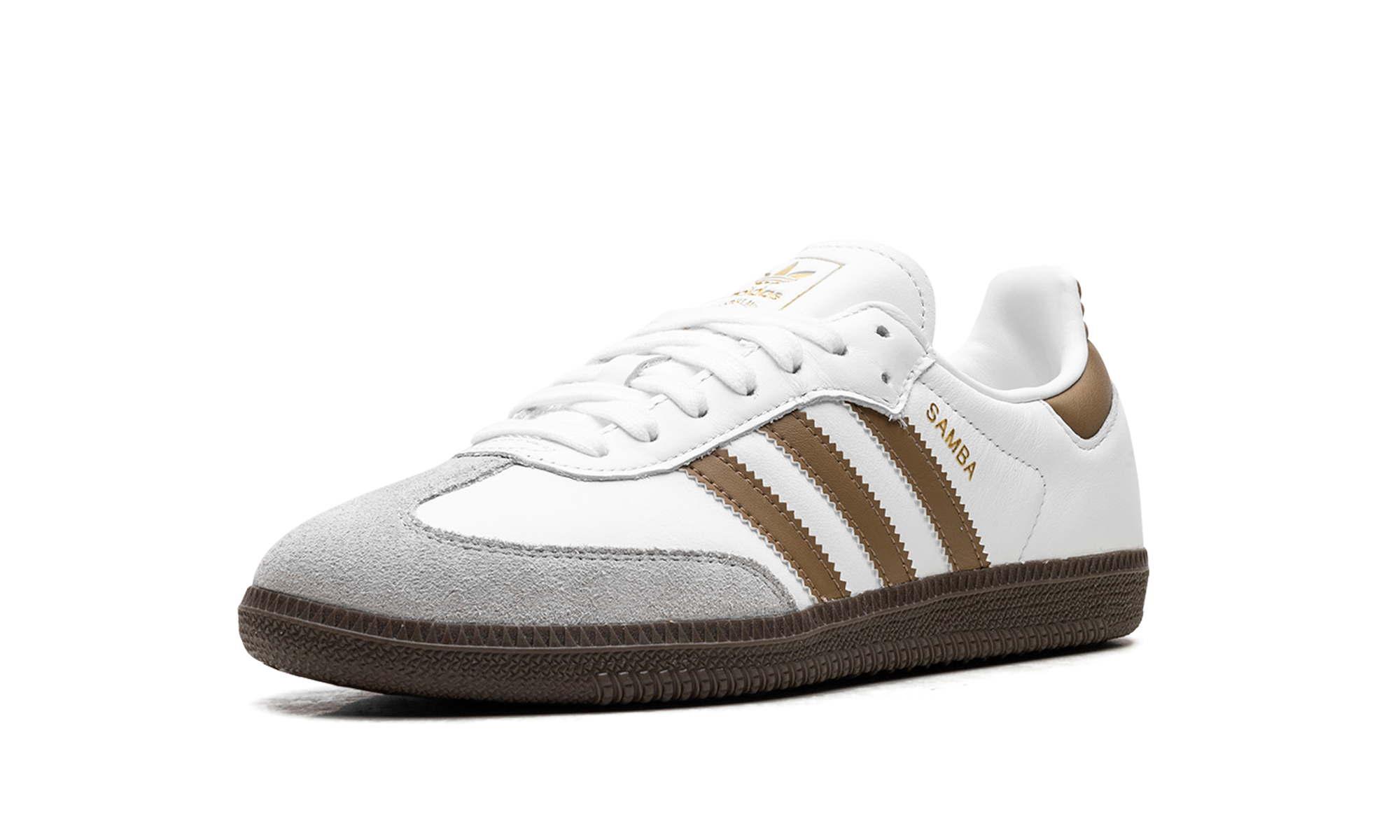 Adidas Samba OG Cloud White Brown Desert