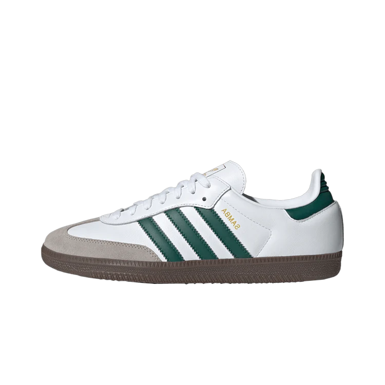 Adidas Samba OG Cloud White Collegiate Green, Cloud White/Collegiate Green/Clear Granite (JH8797)