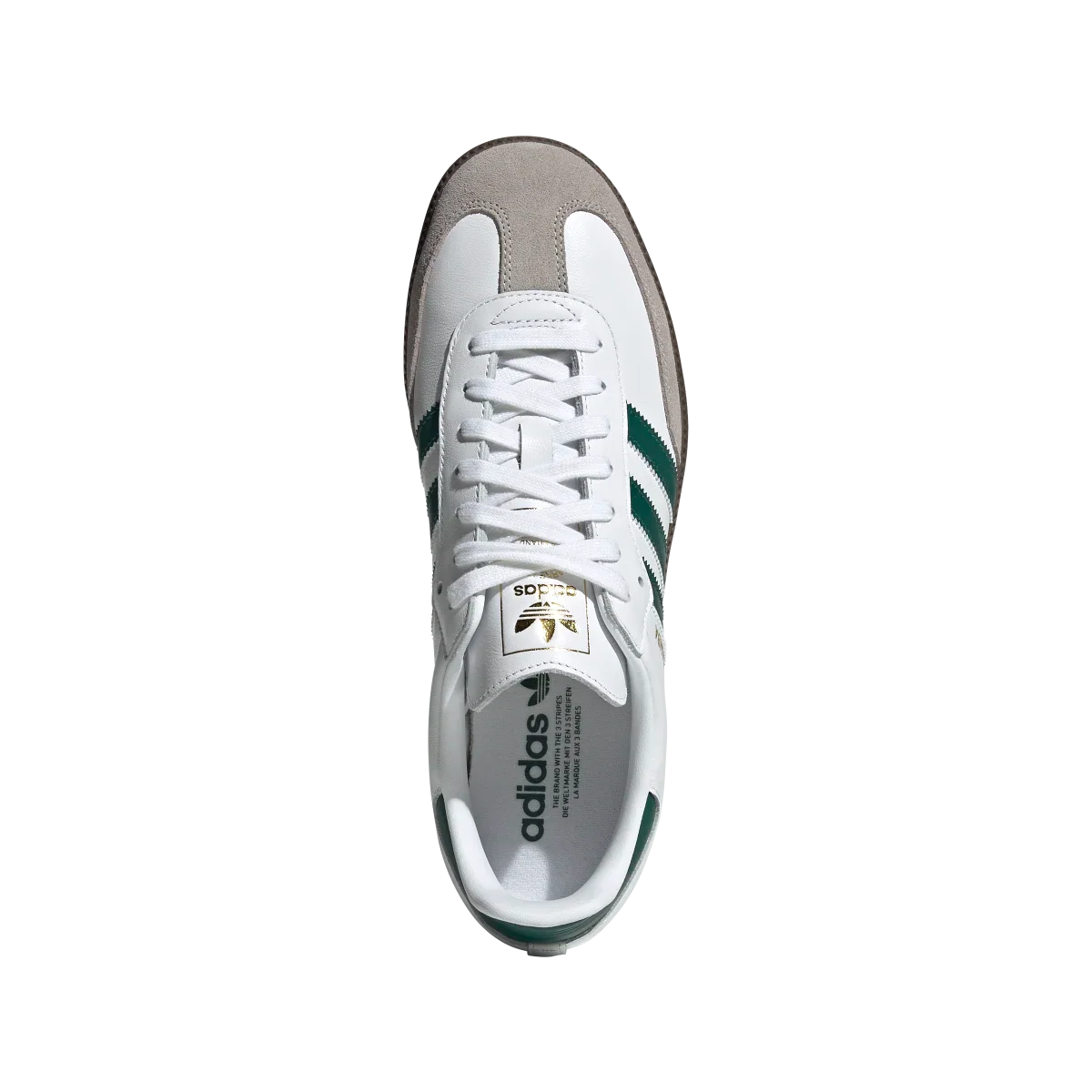 Adidas Samba OG Cloud White Collegiate Green, Cloud White/Collegiate Green/Clear Granite (JH8797)