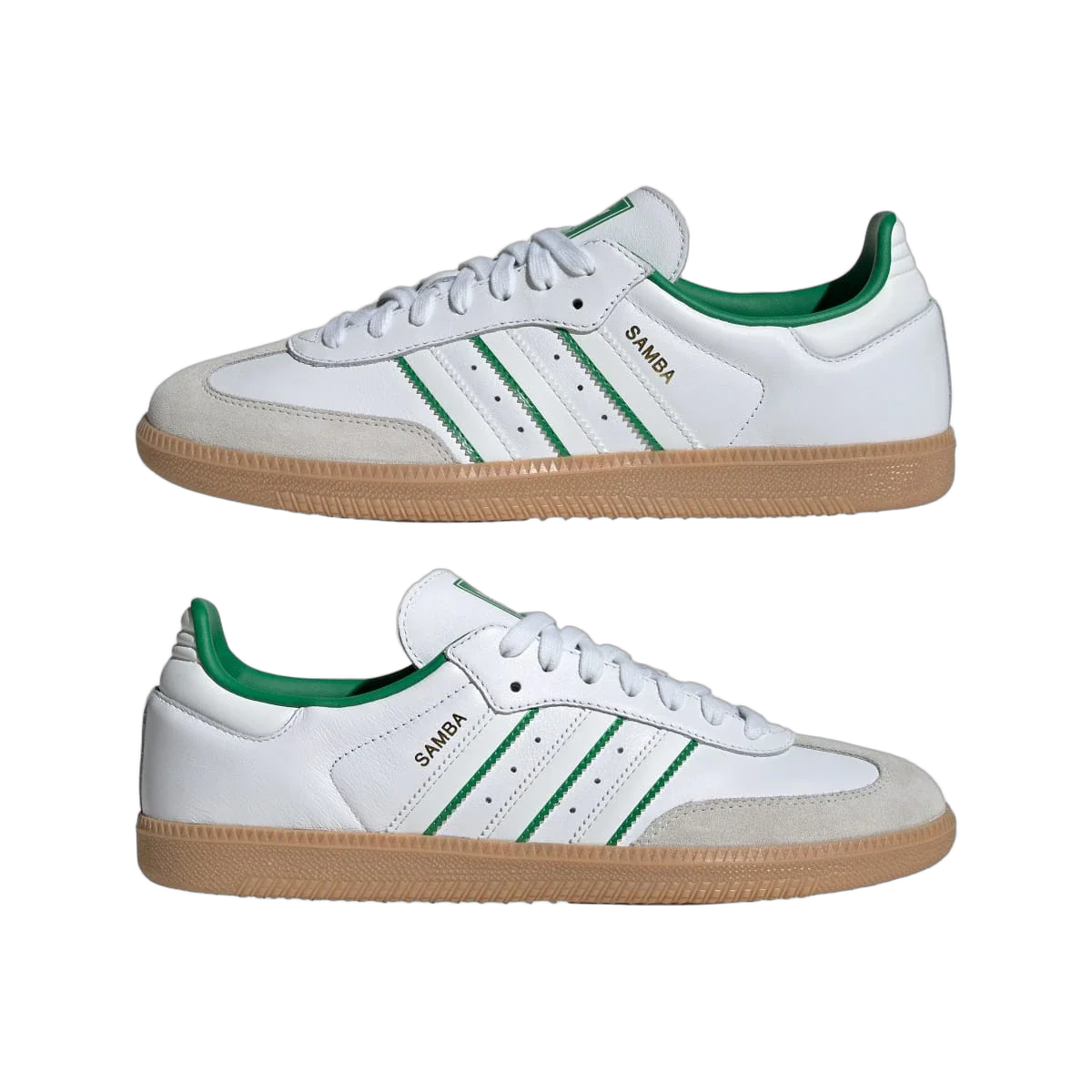 Adidas Samba OG Crystal White Green