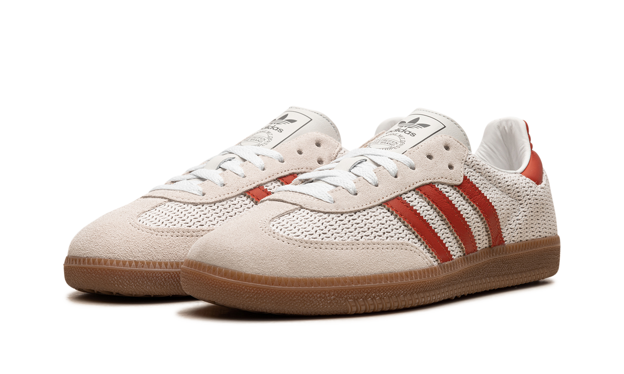 Adidas Samba OG Crystal White Preloved Red