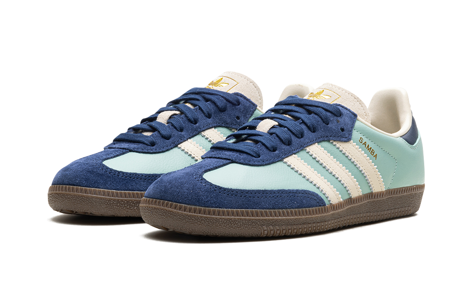 Adidas Samba OG Hazy Green Night Indigo