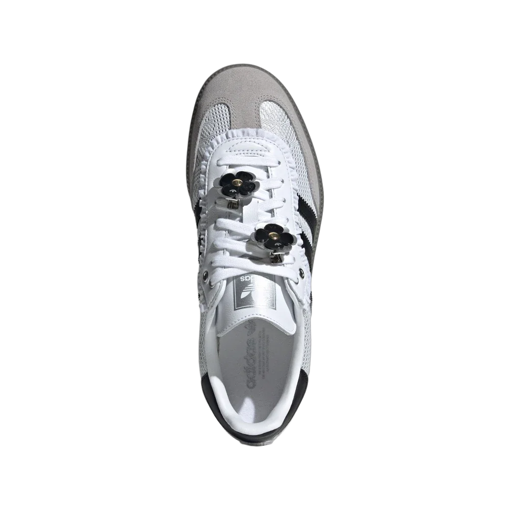 Adidas Samba OG Lace Flower, White/Black/Grey (IH3371)