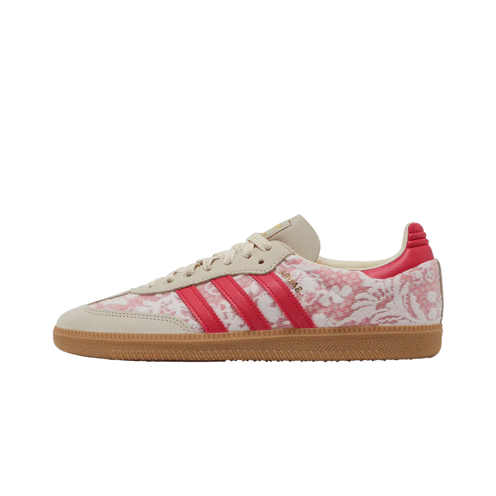Adidas Samba OG Liberty London Better Scarlet, Footwear White/Cream White/Better Scarlet (JR8841)