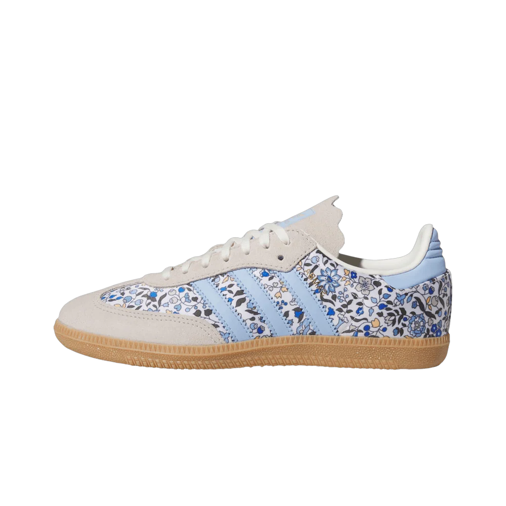 Adidas Samba OG Liberty London Blue Floral, Blue/Off White/Gum (JP8080)